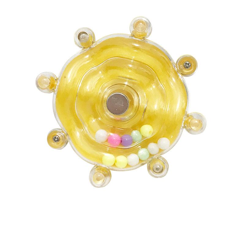 Interactive Toy for Parrots, Bird Cage, Rotating Candy Dispenser, for Stimulation and Mental Entertainment