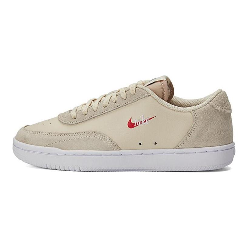 Nike Кроссовки Court Vintage Prm 'Бежевый Красный' Женские CW1067-200