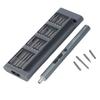 Electric Screwdriver Set 62 in 1 Design 200rpm Speed Type C Charging Port Power Screwdriver Repair Tool Kit