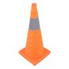 Collapsible Traffic Safety Cone with Reflective Collar Multi Purpose for Car Driving Practice Road Parking