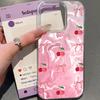 Pink Cherry Bow Leopard Girls Phone Case For Honor 400 Pro X9c Magic7 Magic6 200 Lite Smart X9a X8a X8b X8c X7c Fundas Cover