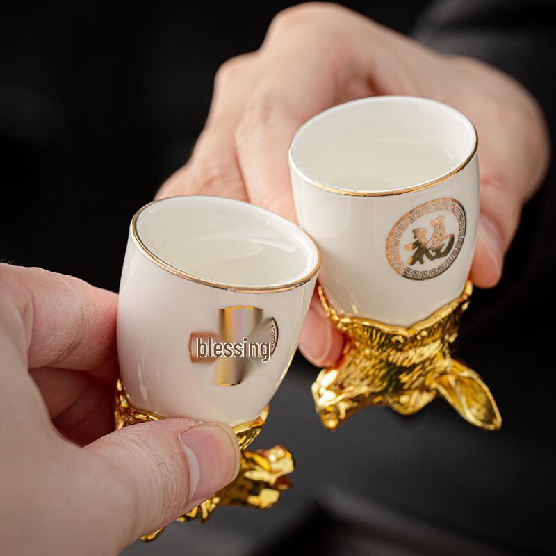Керамический набор для вина Deou Xingguang с головами животных Зодиака