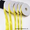 Yellow Satin Ribbon Set: Includes 2cm, 4cm, 1cm, and 6mm Rolls for Gift Wrapping and Bow Decorations