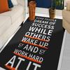 Motivational Quote Carpet Mat Rug Home Decoration Floor Rugs for Living Room Bedroom Office Home Bedroom Living Room Decoration