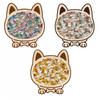 Animal Shape Dog Shaped Puzzle Thinking Training Children's Puzzle Puppies Wooden Puzzle  Kids Toy