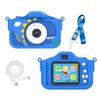 Цифровой фотоаппарат - DINOCAM - 1080P - Детский - Перезаряжаемый через USB - Синий