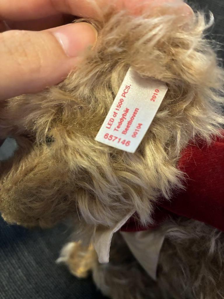 [USED] Steiff Beethoven Teddy Bear, 2010, Limited Edition of 1500, Box Included!