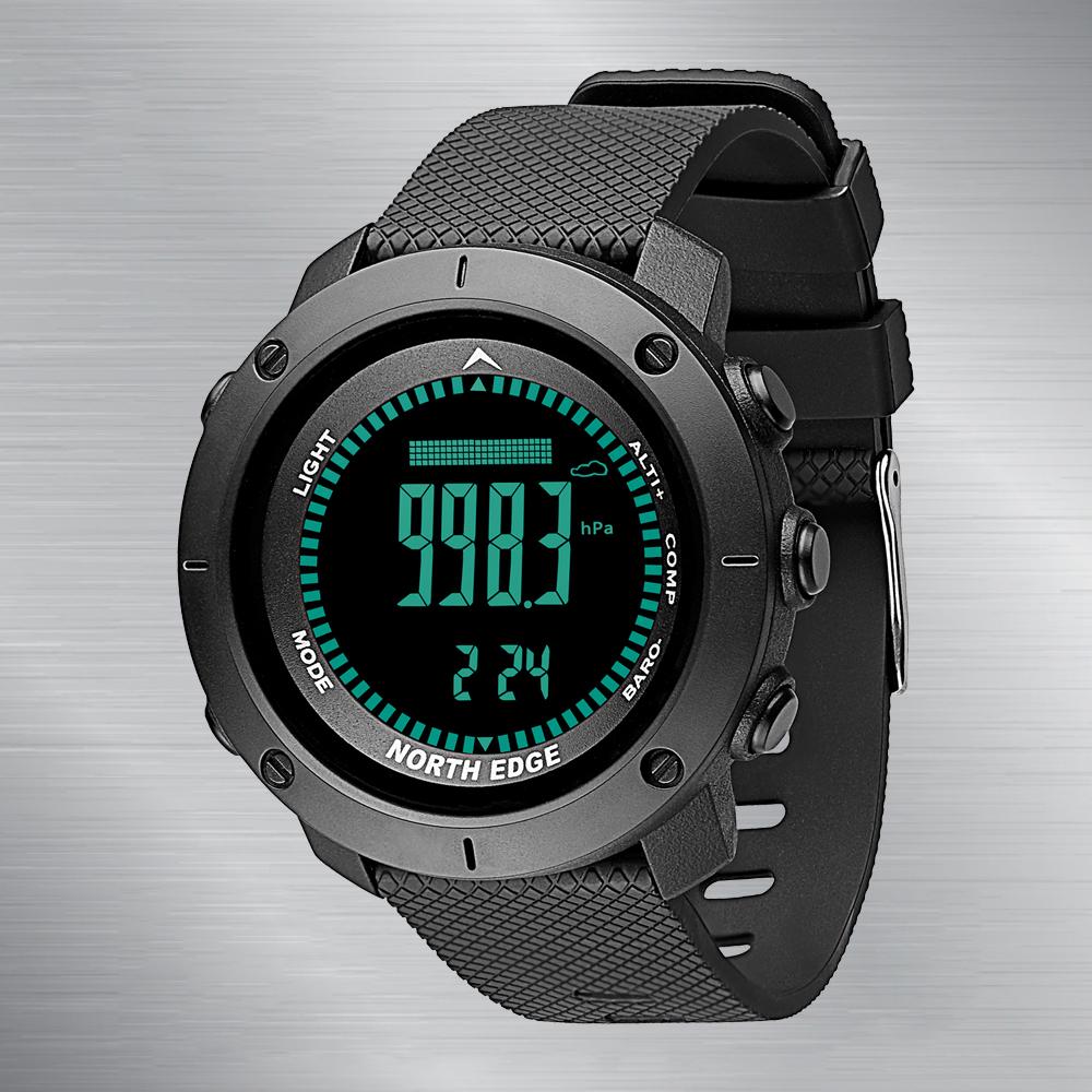 Мужские цифровые водонепроницаемые часы
