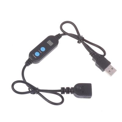 USB-таймер обратного отсчета Кабель Цифровой переключатель-таймер Кабель Автоматический отключающий разъем Контроллер Таймерные переключатели Для светодиодных лент Вентиляторных двигателей·