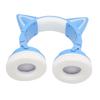 Bluetooth-гарнитура с кошачьими ушками, симпатичная, высокочувствительная, встроенный микрофон, регулируемая, светодиодная, детская гарнитура