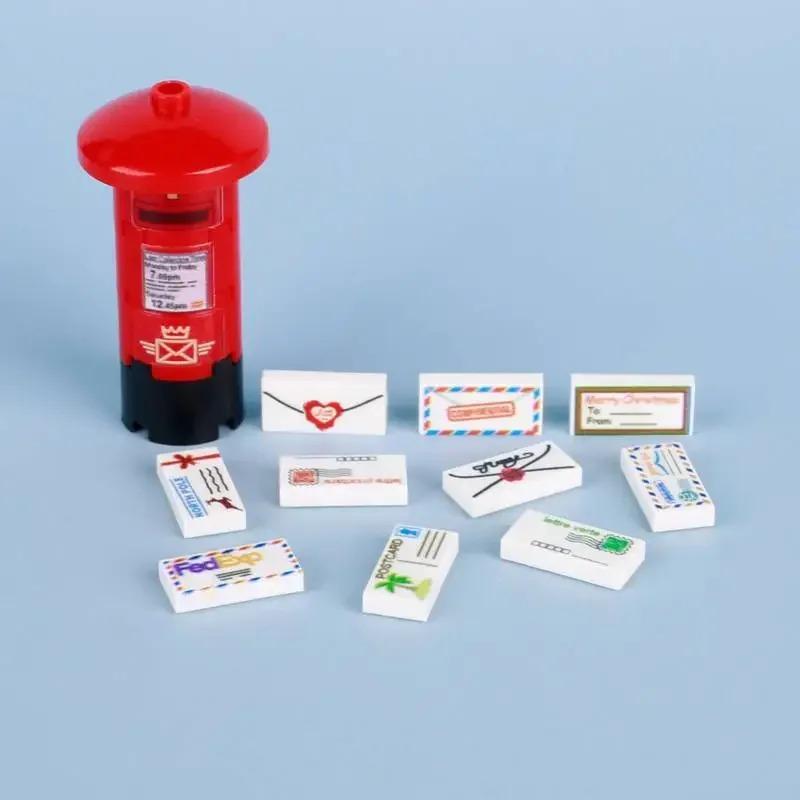 Конструктор Принтованные Кирпичики Морепродукты Овощи Мороженое Экспресс-посылка Компьютерный Контроллер Рождественские Хэллоуин Подарки MOC