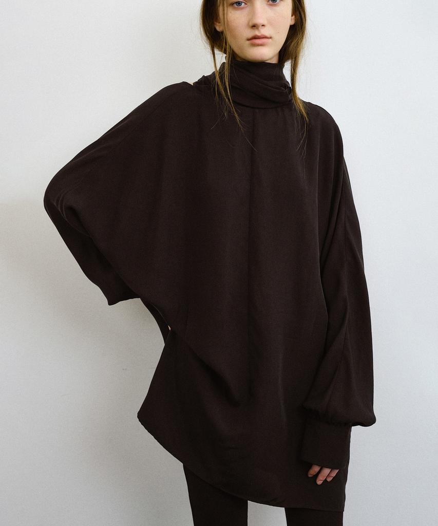 Bopeu Kael Cupro Scarf Top Dress