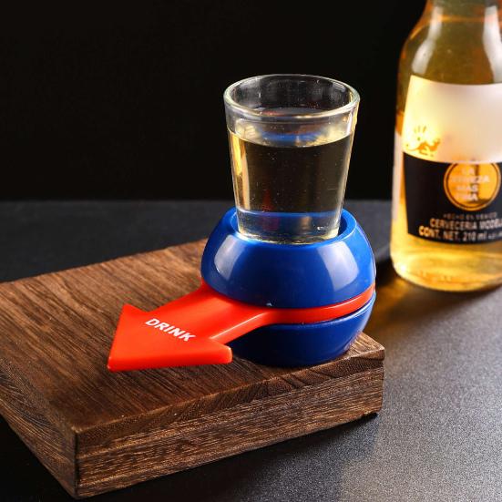 Penalty Spin Wheel Drinking Game Toy, Fun Adults Pointer Rotating Drinking Game for Bar, KTV, Family Game Night, Parties, Picnics, Camping, Gatherings