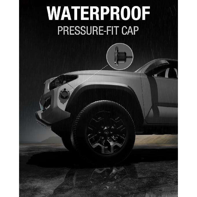 Heavy-Duty 20A 125V RV Shore Power Inlet Plug With 16" Extension Cord, 5-In-1 T-Blade Adapter, Waterproof Outlet Box & Cap For RVs Trailers Boats -