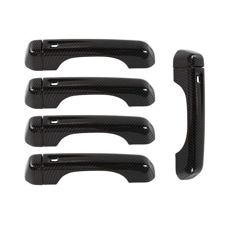 TESIN For Jeep Wrangler JL 2018+ Car Exterior Side Door Handle Tailgate Handle Decoration Cover Stickers For Jeep Wrangler
