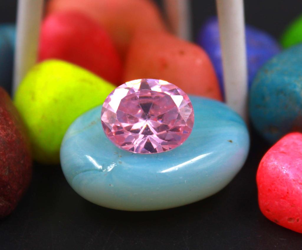 8.60 Carat Superb Quality Offer Oval Shape Pink Sapphire Certified Sri Lanka Gemstone SN100