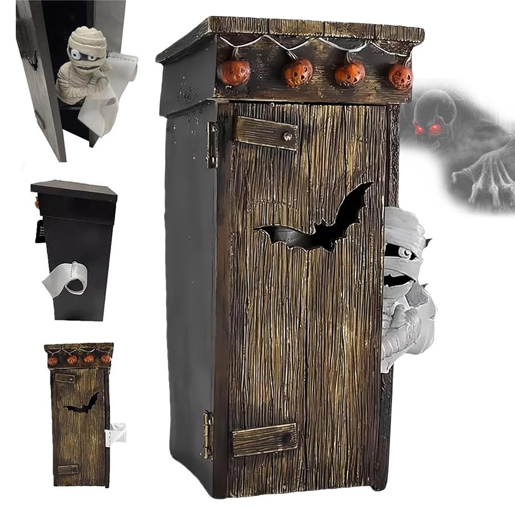 Декор для мумии Забавная игрушка для мумии для хеллоуина Декор для мумии для хеллоуина Анимированные украшения для хеллоуина для стола Дом