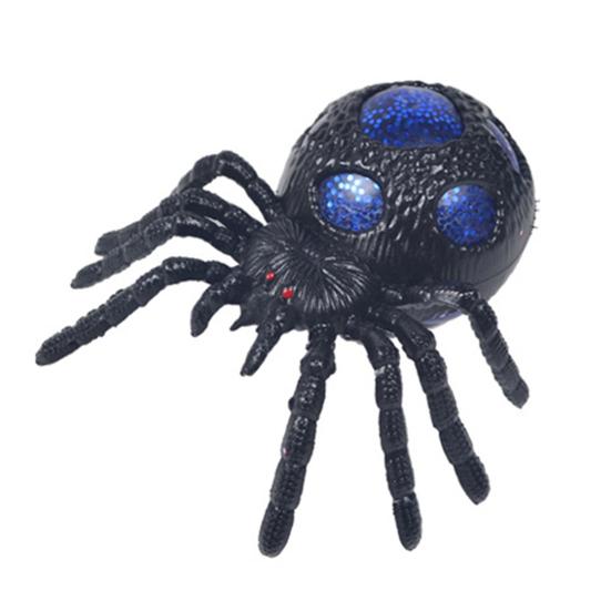 Colorful Beads Spider Squeeze Toy Anxiety Stress Relief Fake Spider Pinch