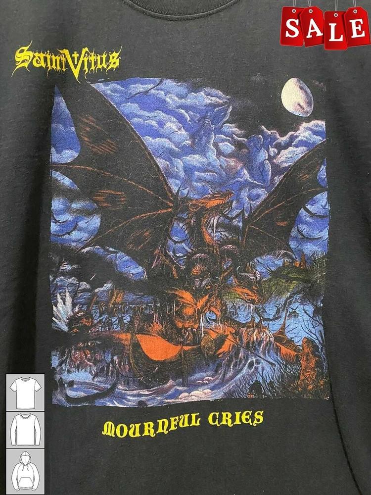 Hot Saint Vitus Band Graphic Unisex S-235XL T-Shirt JM389 Unisex T-Shirt