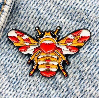 Новый эмалированный штифт, гигантское насекомое, животное, металлический разъем, подарок на день рождения, 1 шт.