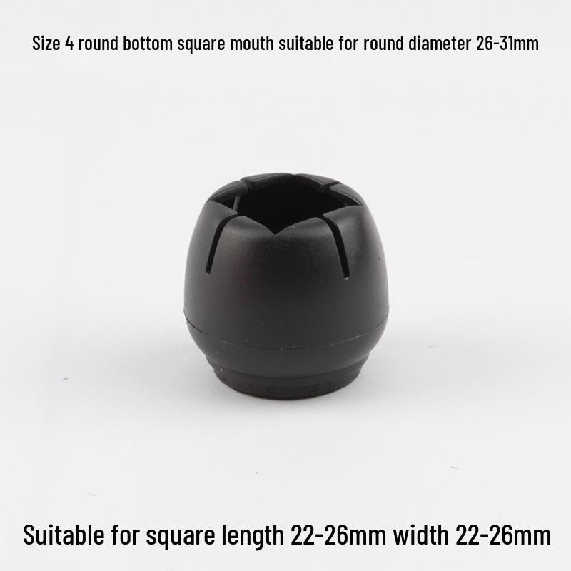 Прочные накладки на ножки стульев: Толстая, Бесшумная Защита для Деревянных Полов