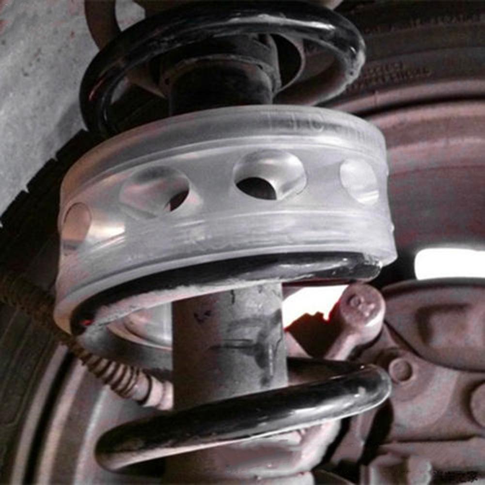 2 шт. прозрачный автомобильный амортизирующий буферный клей для пружинного зазора пружинный зазор 23/27 мм автомобильная амортизирующая резиновая прокладка