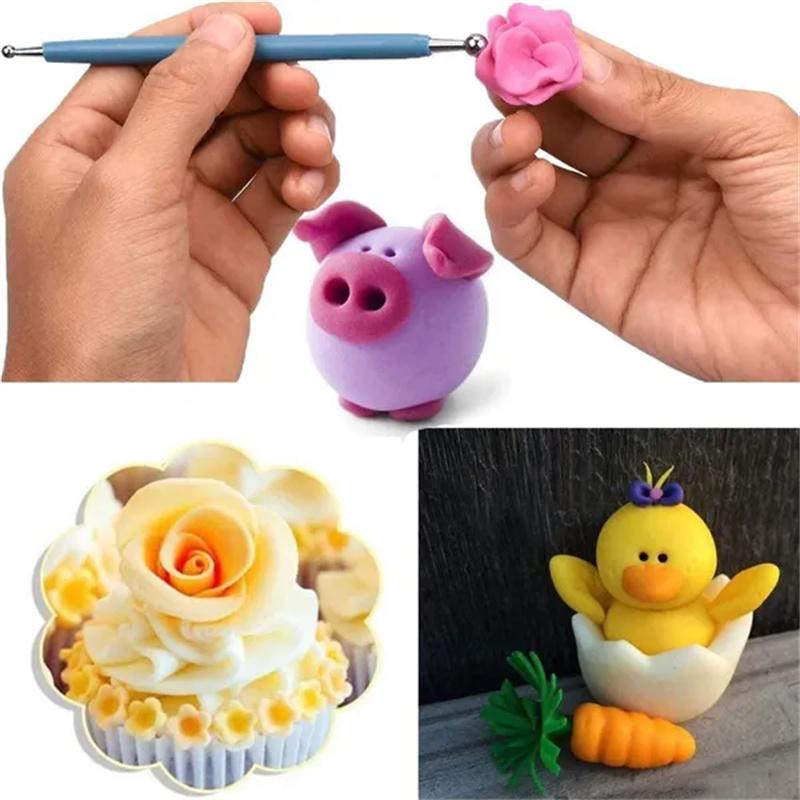 19PCS Mandala Dotting Tools Set With A Zipper Storage Bag Stencil Ball Stylus Paint Tray Set Perfect For Painting Rocks Mandala