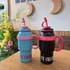 600ML Vacuum Cup Insulation Or Cooling Thermal Mug Cute Thermal Water Bottle  for Boys and Girls