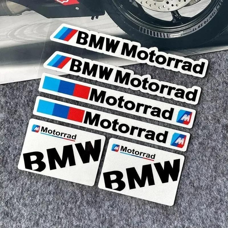Popular New Motorcycle Stickers Suitable For BMW Modified Decals Shock Absorber Fuel Tank Side Box Tail Box Reflective Stickers