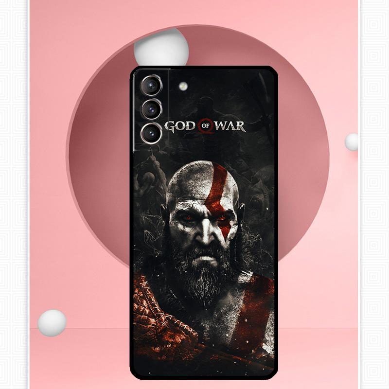 Чехол God of War для Samsung Galaxy S24 S23 S22 Ultra Note 10 Plus Note 20 S9 S10 S20 S21 FE Задняя крышка
