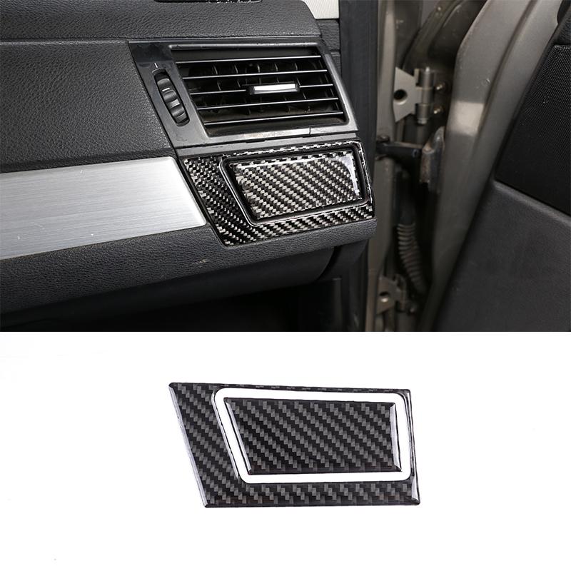 Для BMW X3 E83 2006-10 мягкая внутренняя отделка из углеродного волокна, центральная консоль, CD-панель, крышка переключения передач, наклейка, украшение автомобиля