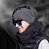 Унисекс мода NEW YORK Буква шапка бини для мужчин и женщин плюшевая меховая подкладка толстая теплая лыжная зимняя шапка