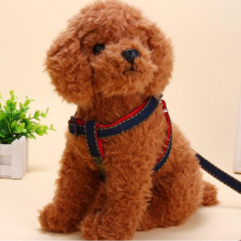 Cat and Dog Harness and Leash Set Adjustable Small Dog Vest Anti-escape Leash for Walking Cats and Dogs Pet Supplies