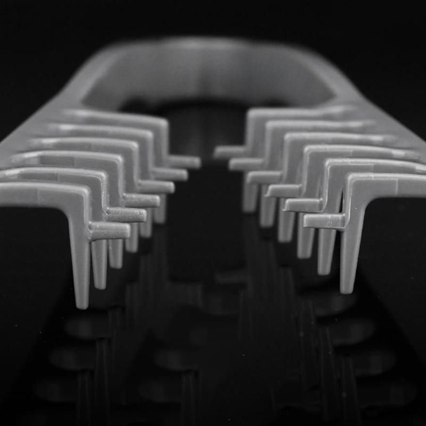 Creative Men Women Wide Tooth Textured Hair Styling Comb Fluffy Hair Root Comb Hairdressing Tool