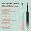 Electric Sonic Toothbrush Rechargeable Waterproof Electronic USB Charge Whitening Tooth Brushes Replacement Heads Adult