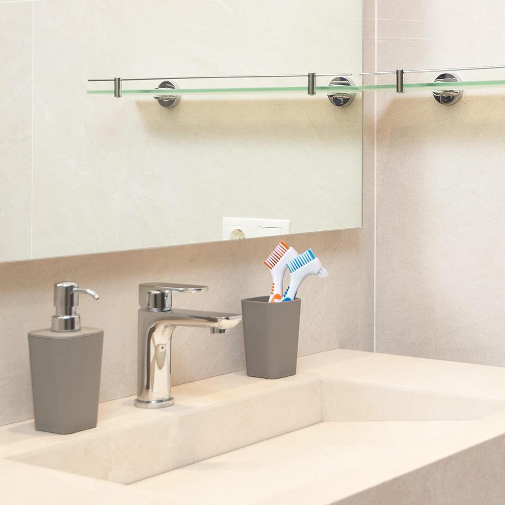 4 шт. Двусторонние зубные щетки для зубных протезов для ухода за чисткой зубных протезов