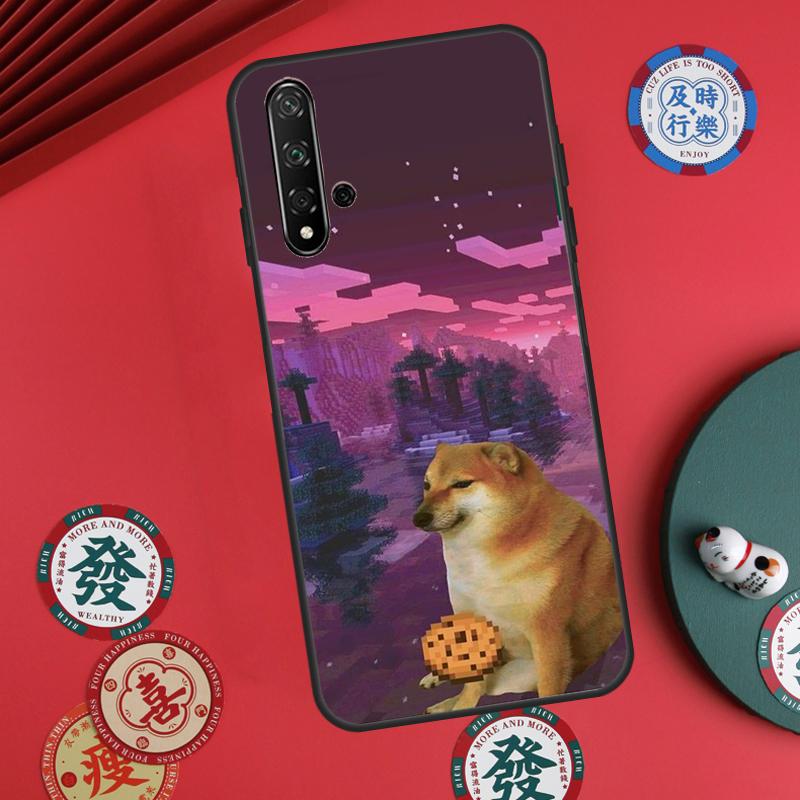 Смешной мем с собакой Cheems Doge Для Huawei Nova 11 Pro 9 10 SE Y60 Y70 Y90 Y61 Y91 Y72 Y73 12i 11i 8i P20 P30 P40 Lite Чехол