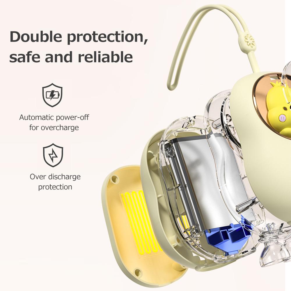 Грелки для рук 2400 мАч, электрический портативный карманный обогреватель, 2 уровня быстрого нагрева, двусторонние горячие руки