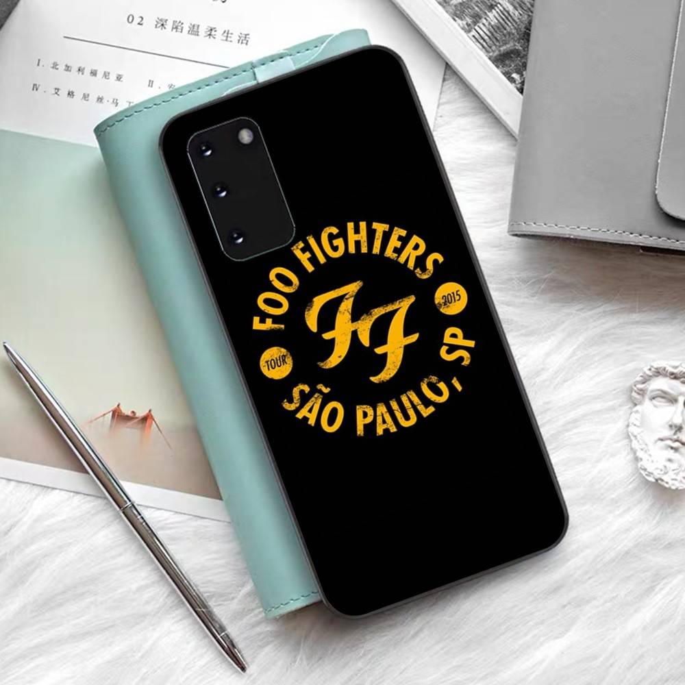F-Foo F-Fighters Band Phone Case For Samsung S 24 Fe 25 Ultra Plus 20 Lite 21 30 22 23 24 22 Ultra 5G Fundas