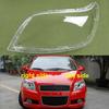 Transparent Lampshade Lamp Shade Front Headlight Shell Headlamp Cover Plexiglass For Chevrolet Aveo 2009-2013