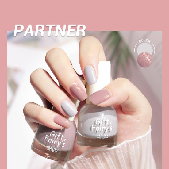 10ml Nail Polish Baking-Free Water-Based Multiple Colors Matte