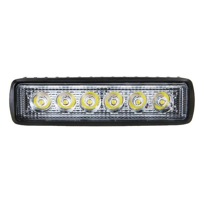 1 шт/2 шт ABS автомобильный рабочий свет 6LED DRL прожектор высокое качество водонепроницаемый авто внедорожный внедорожник грузовик универсальная ночная безопасная фара для вождения