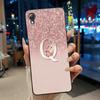 Shockproof Soft Phone Case For Asus ZenFone Live (L1) ZA550KL Exclusive Initial Letter Starry Sky Silicone Black Case Cover