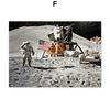 Картины для интерьера Астронавт Луна Холст Плакат Венера Фотографии на стене Современная абстрактная домашняя комната Декор Фото без рамки