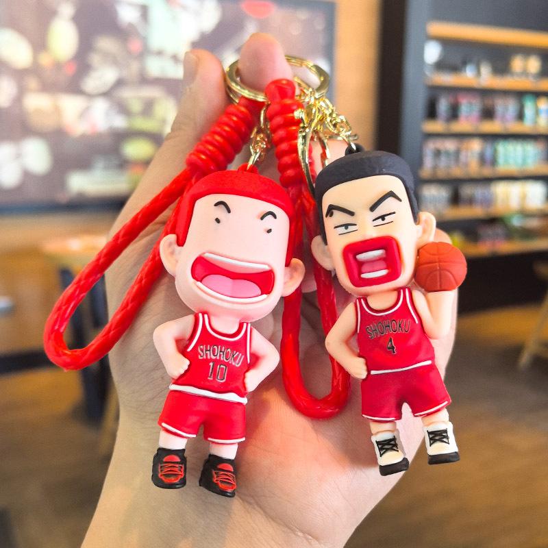 Новый брелок Slam Dunk, Сакураги Ханамичи и Рукава Каэдэ, трехмерные фигурки из креативной машины с когтями