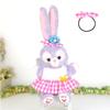 Stella Lou and Other Puppet Plush Made In Cds500pt Clothes, Clothes, Costumes, Japan, One-piece, Pink, Dress-up, Birthday, Christmas, Present, Gift,