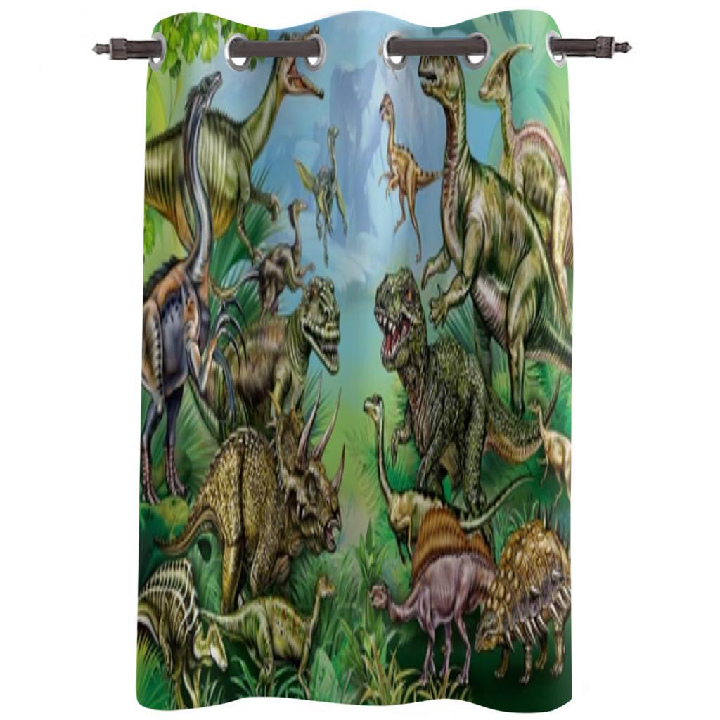 Black White Baroque Pattern Flower Vine Abstract Window Curtains Scenic Curtains for Living Room Decorative Items Living Room