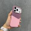 Для 17pro Оранжевый Хит Цветной Чехол-Кардхолдер Для Для Iphone 17 1 16 Pro Max 14 13 12 Магнитная Беспроводная Зарядка Чехол из Льняной Кожи