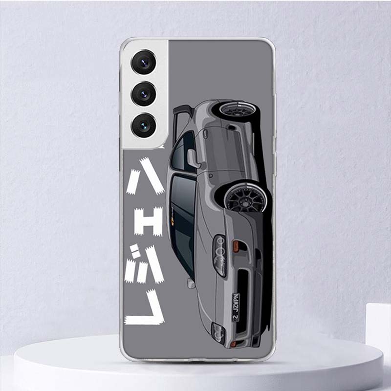 Мягкий чехол JDM Tokyo Drift Sports Car для Samsung Galaxy S22 S21 Ultra S20 FE S10 Plus, чехол для телефона S9 S8 + S10E S7 Edge S6 Funda