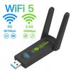 1300Mbps 2.4+5Ghz Gigabit Dual Band Bluetooth Usb Wifi Adapter Wireless Network Card Wireless Usb Wifi Adapter Pc Network Card